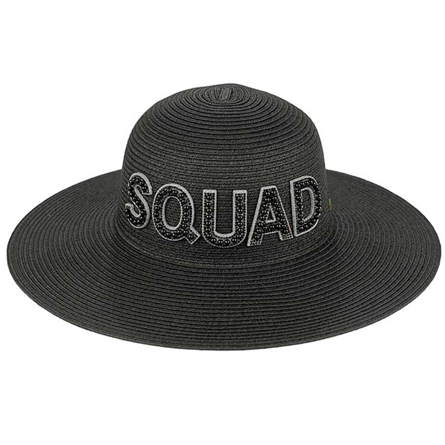 C.C Bride & Squad Pearls Wide Brim Sun Hat