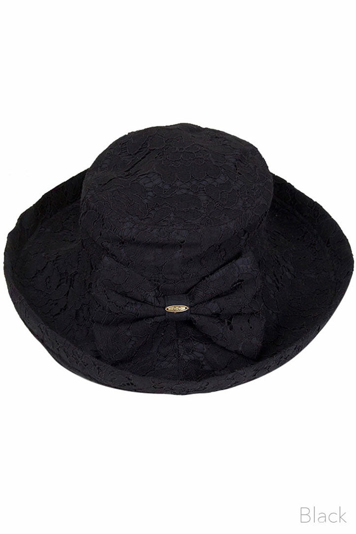 C.C Foldable Lace Hat