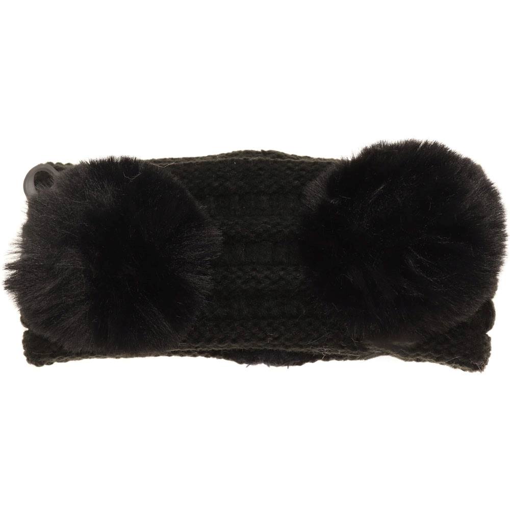 Kids Double Pom C.C Headwrap