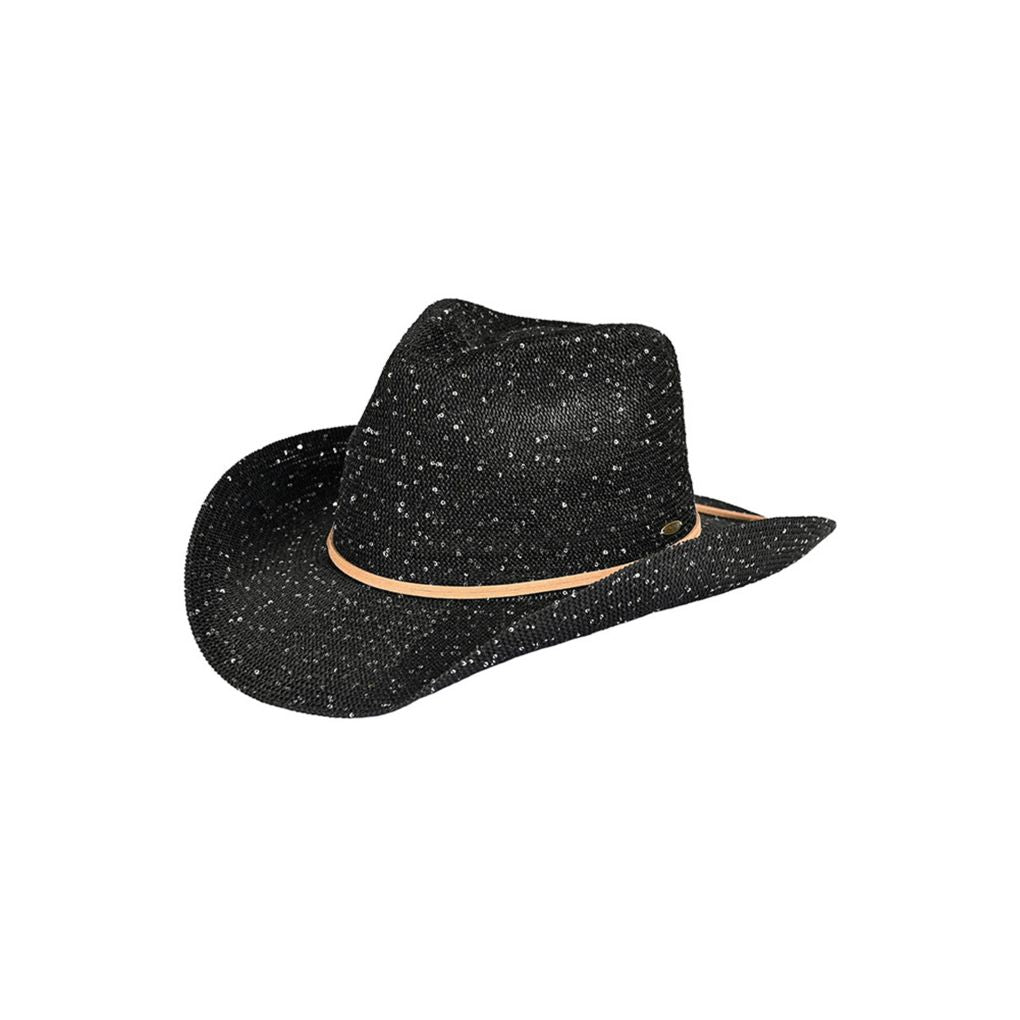 C.C Sequin Cowboy Hat