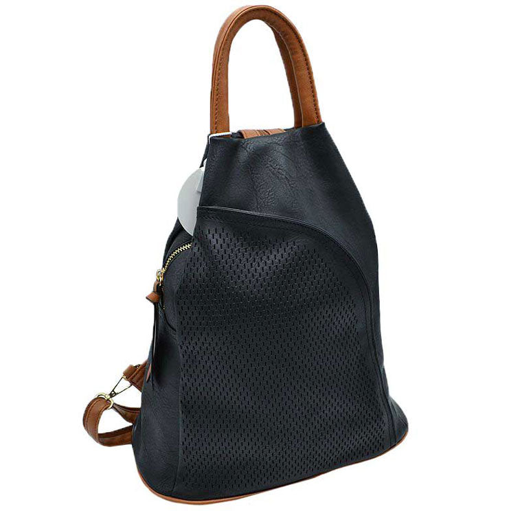 Adjustable Straps Laser Cut Bag