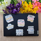 Book Lover Quote Stickers