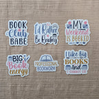 Book Lover Quote Stickers