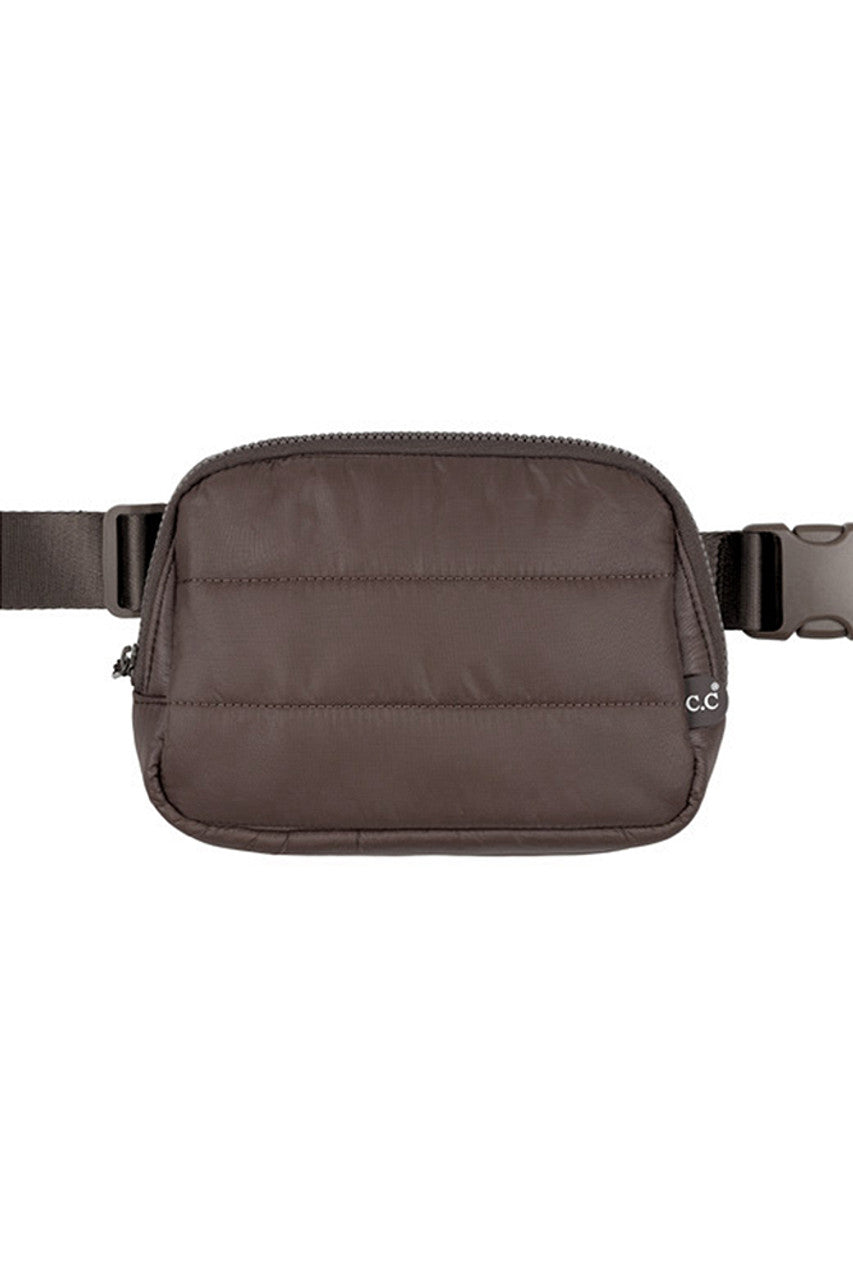 C.C Puffer Padding Fanny Pack