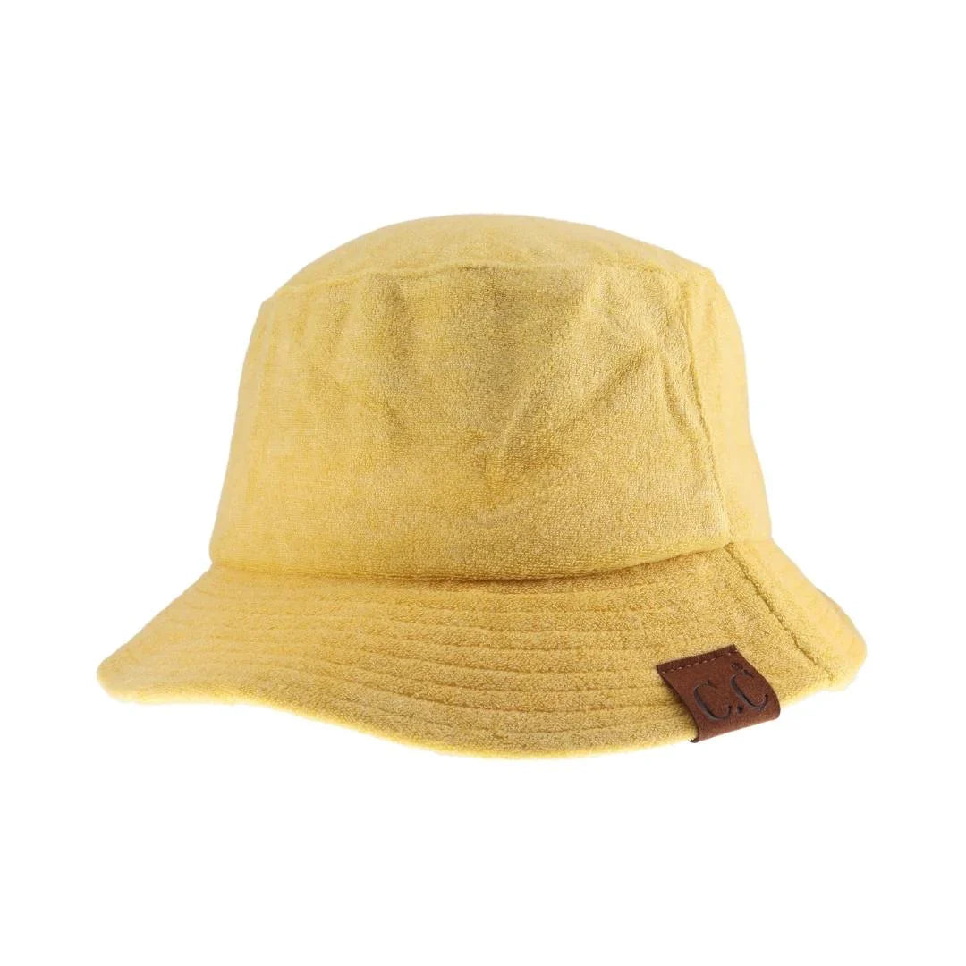C.C TERRY CLOTH BUCKET HAT