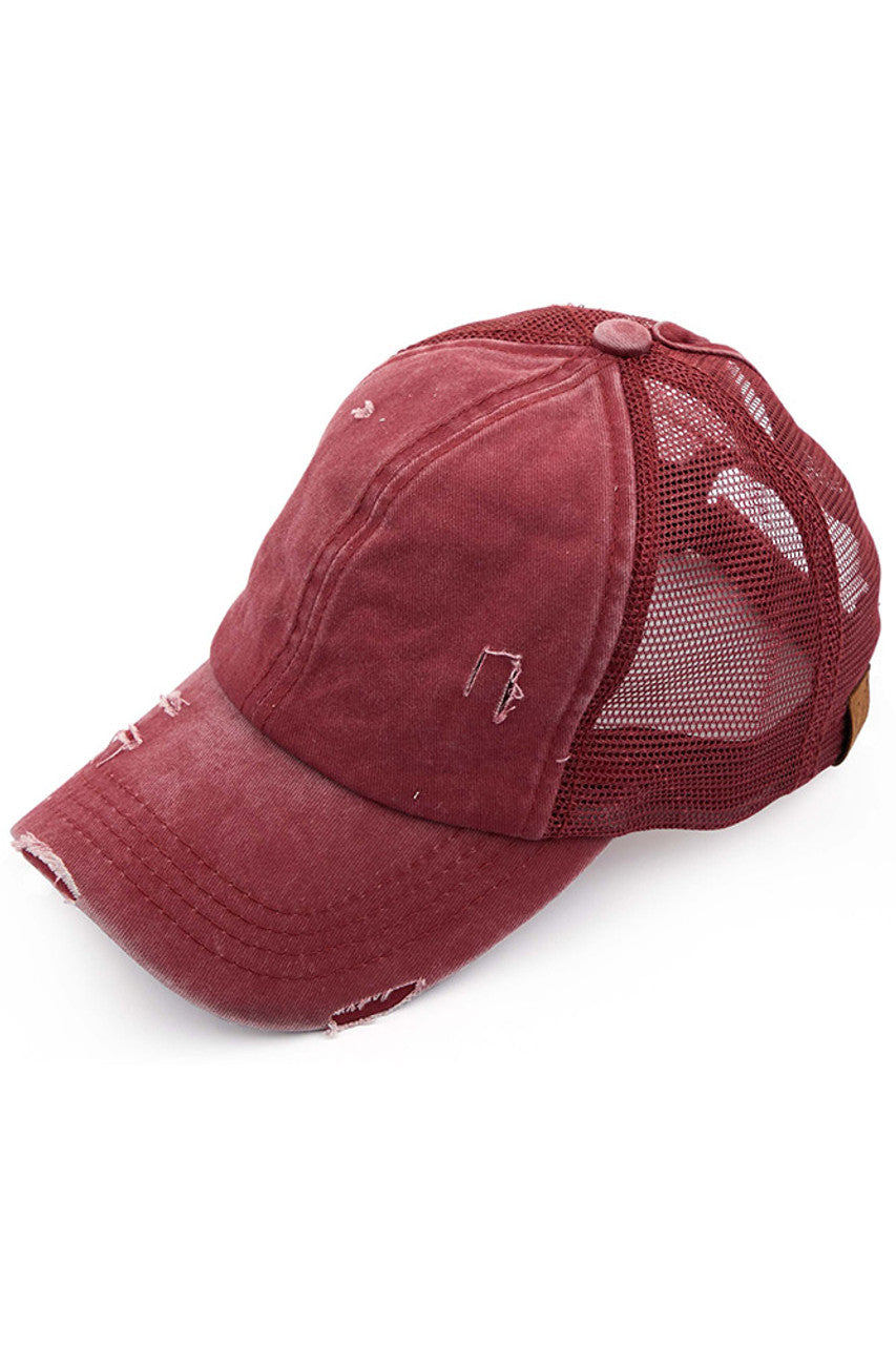 C.C Baseball Pony Cap