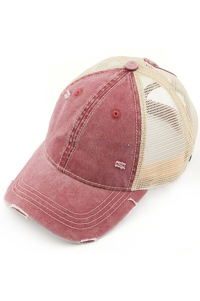 C.C BASEBALL PONYCAP