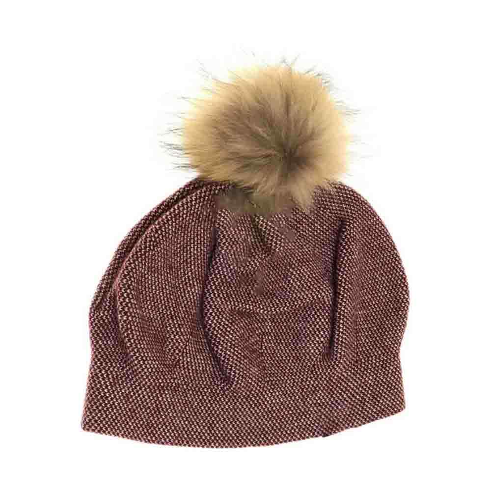 C.C Exclusive Black Label Tweed Knit C.C Beret