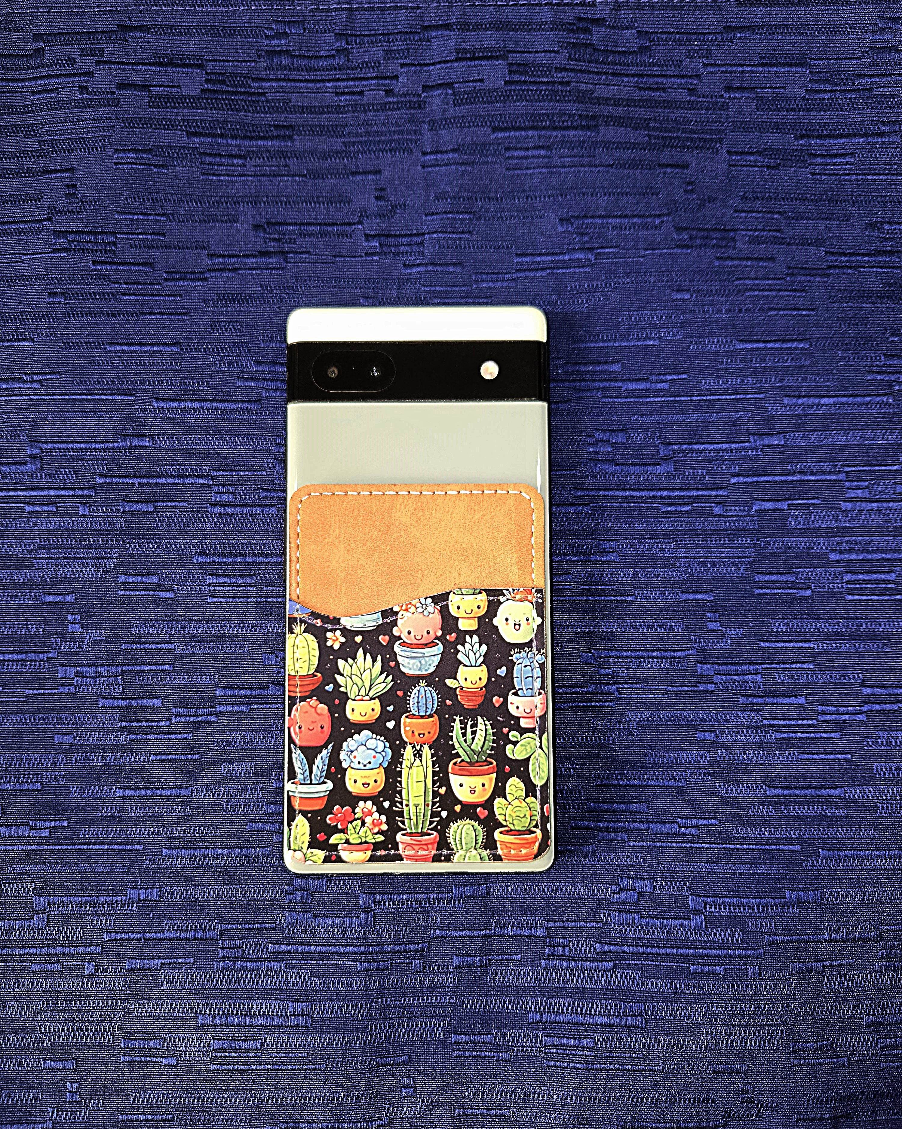 Cute Adhesive Cell Phone Wallets (Multiple designs available)