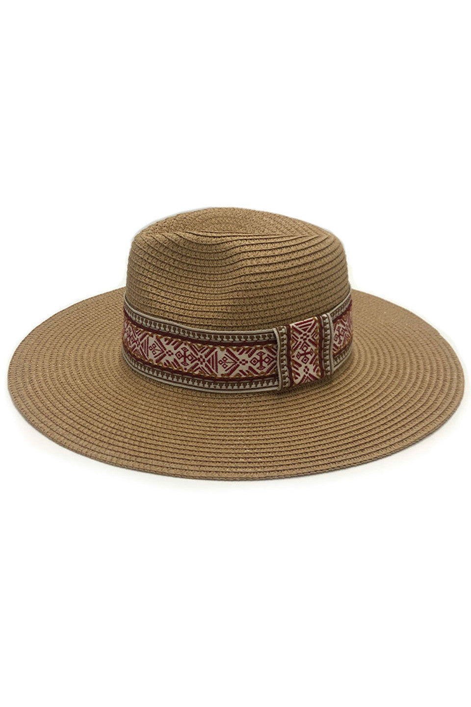 BOHO BAND PANAMA HAT
