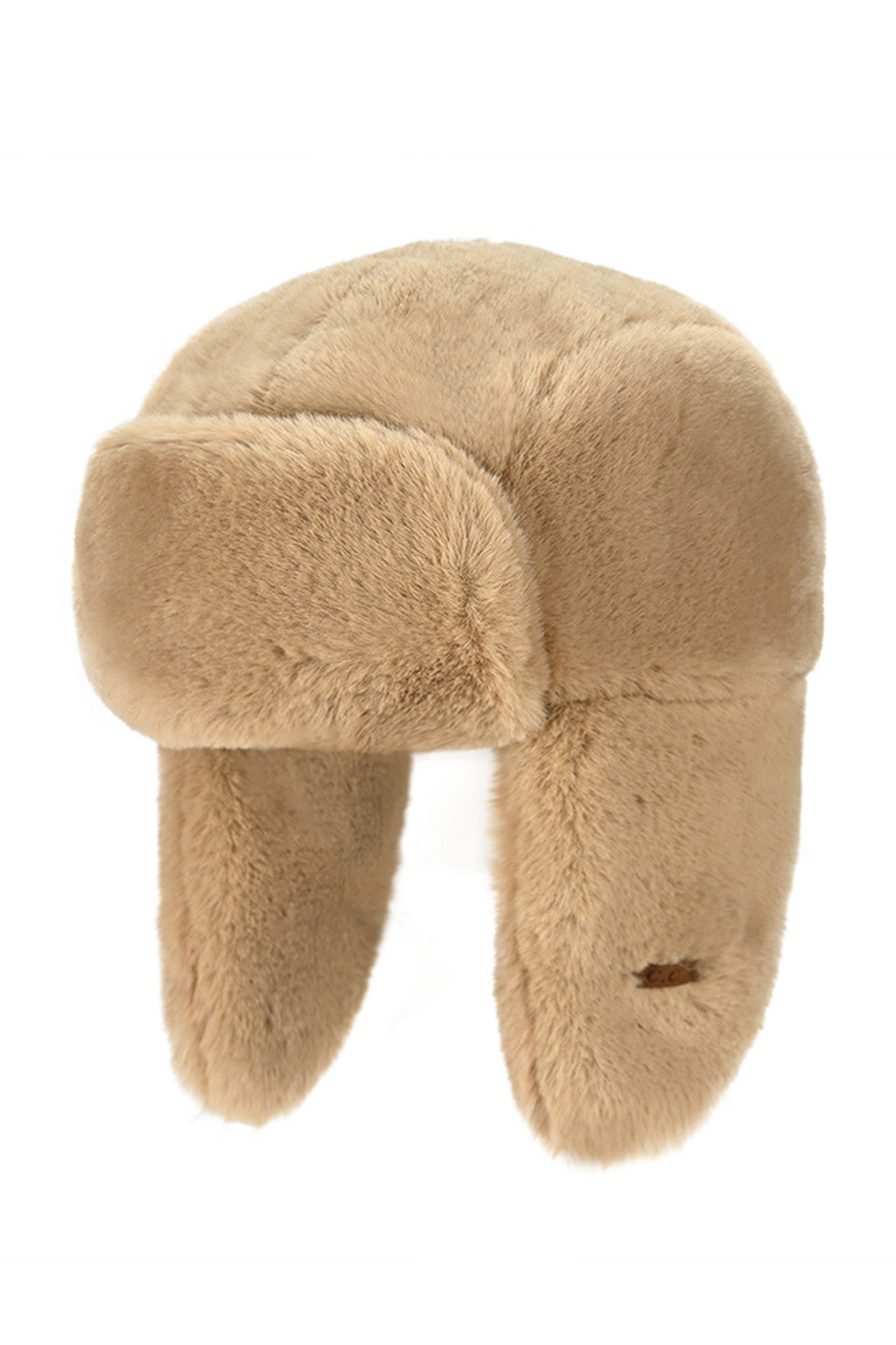 C.C Faux Fur Solid Trapper Hat