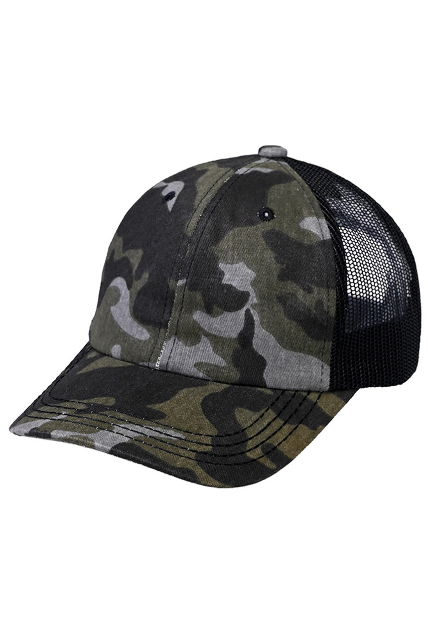 C.C Cotton Brushed Baseball Cap