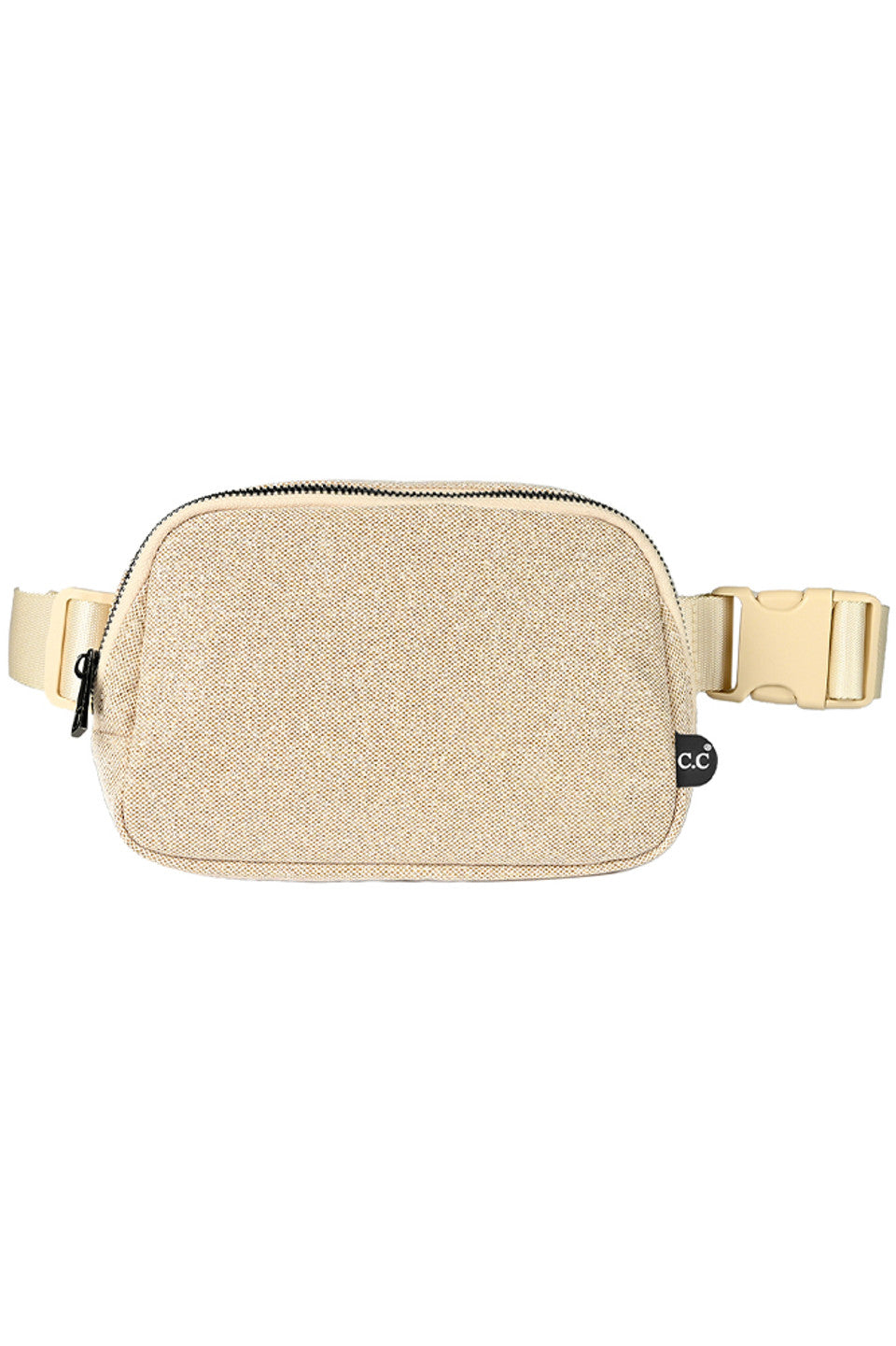 C.C Glitter Tiny Mesh Fanny Pack