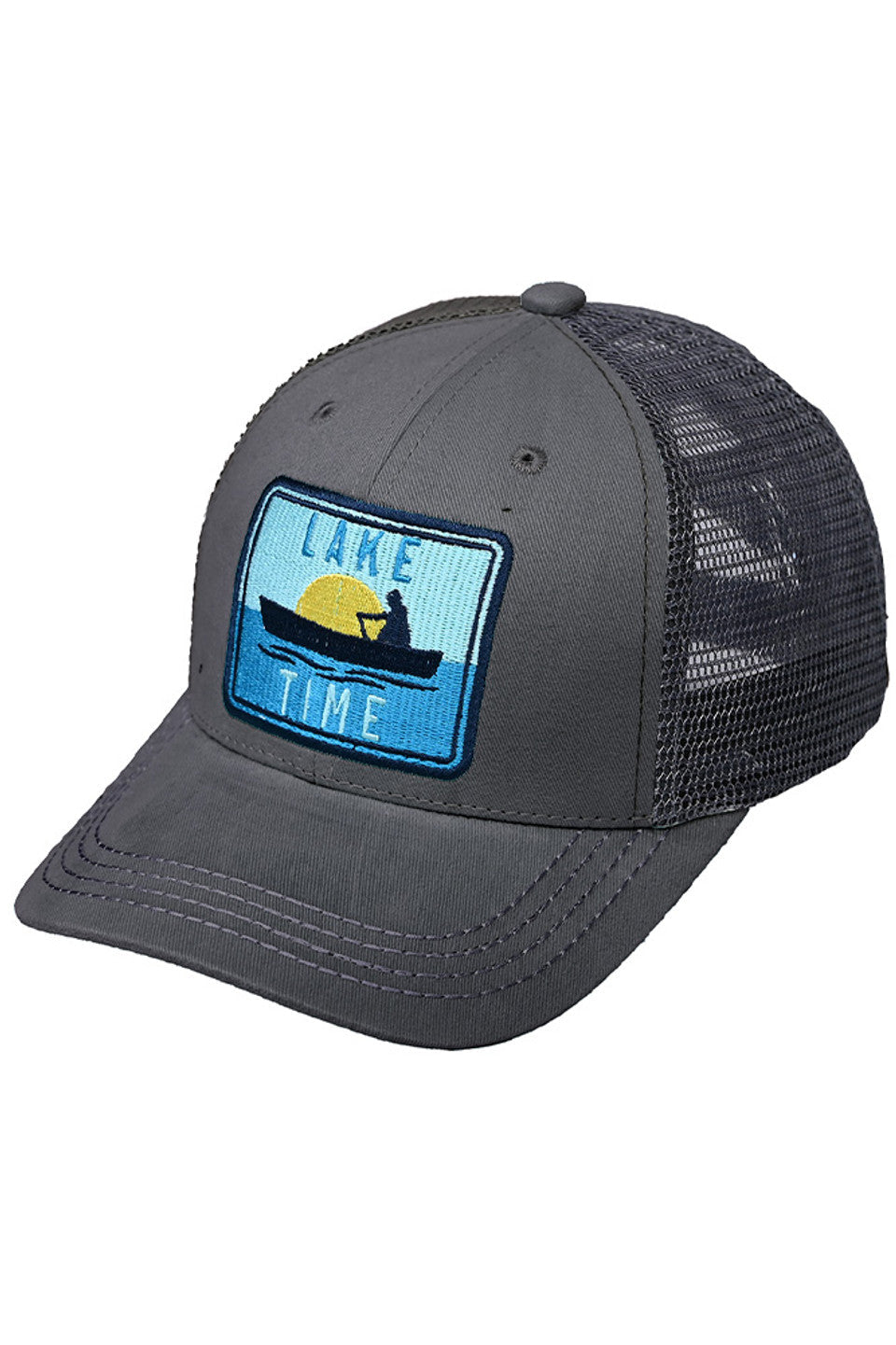 C.C LAKE TIME Embroidery Patch Baseball Cap