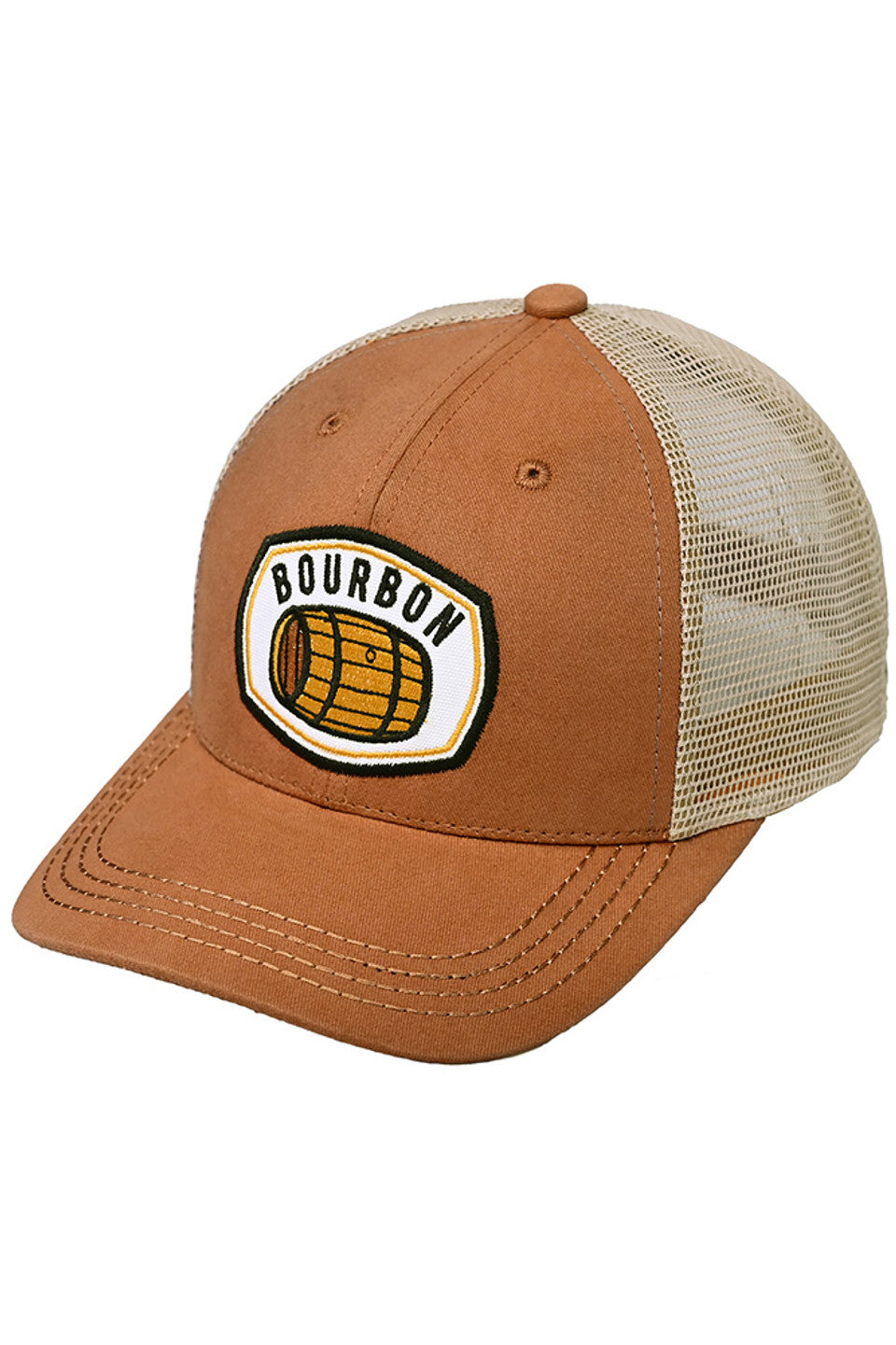 C.C Bourbon Embroidery Patch Baseball Cap