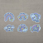 Rainbow Love Stickers