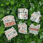 Coffee Quotes Collection 2 Stickers