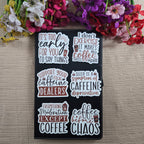 Coffee Quotes Collection 2 Stickers