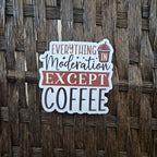 Coffee Quotes Collection 2 Stickers