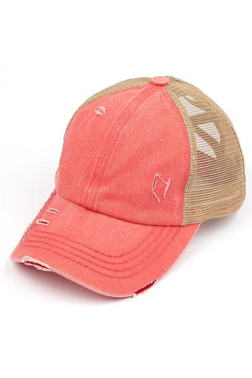 C.C BASEBALL PONYCAP