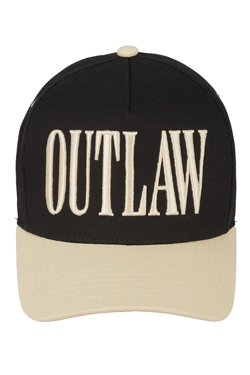 C.C OUTLAW Embroidered Tow Tone Trucker Cap