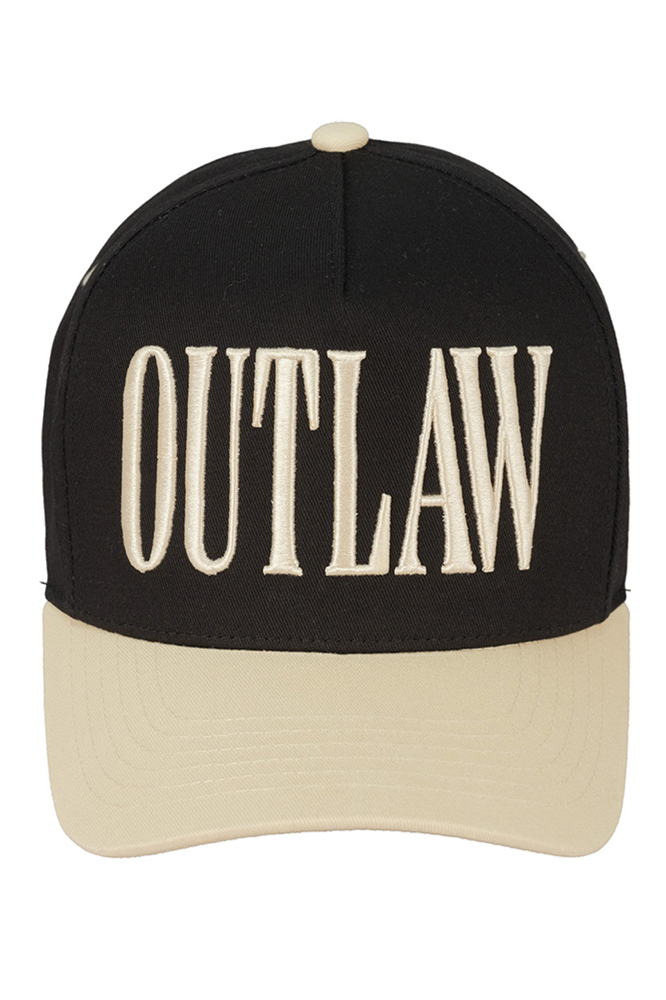 C.C OUTLAW Embroidered Tow Tone Trucker Cap