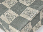 Organic Bamboo Blend Crib Sheet in Checkered Bears