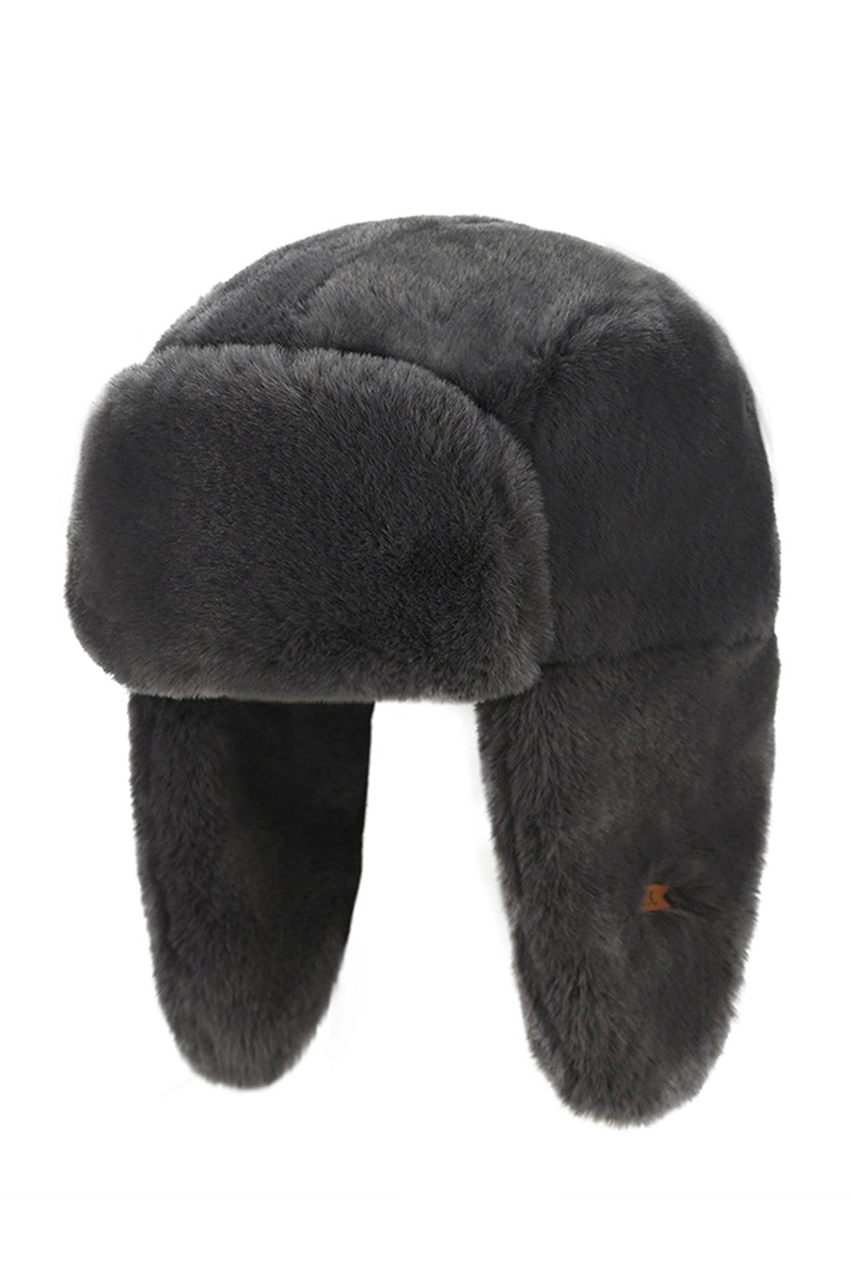 C.C Faux Fur Solid Trapper Hat