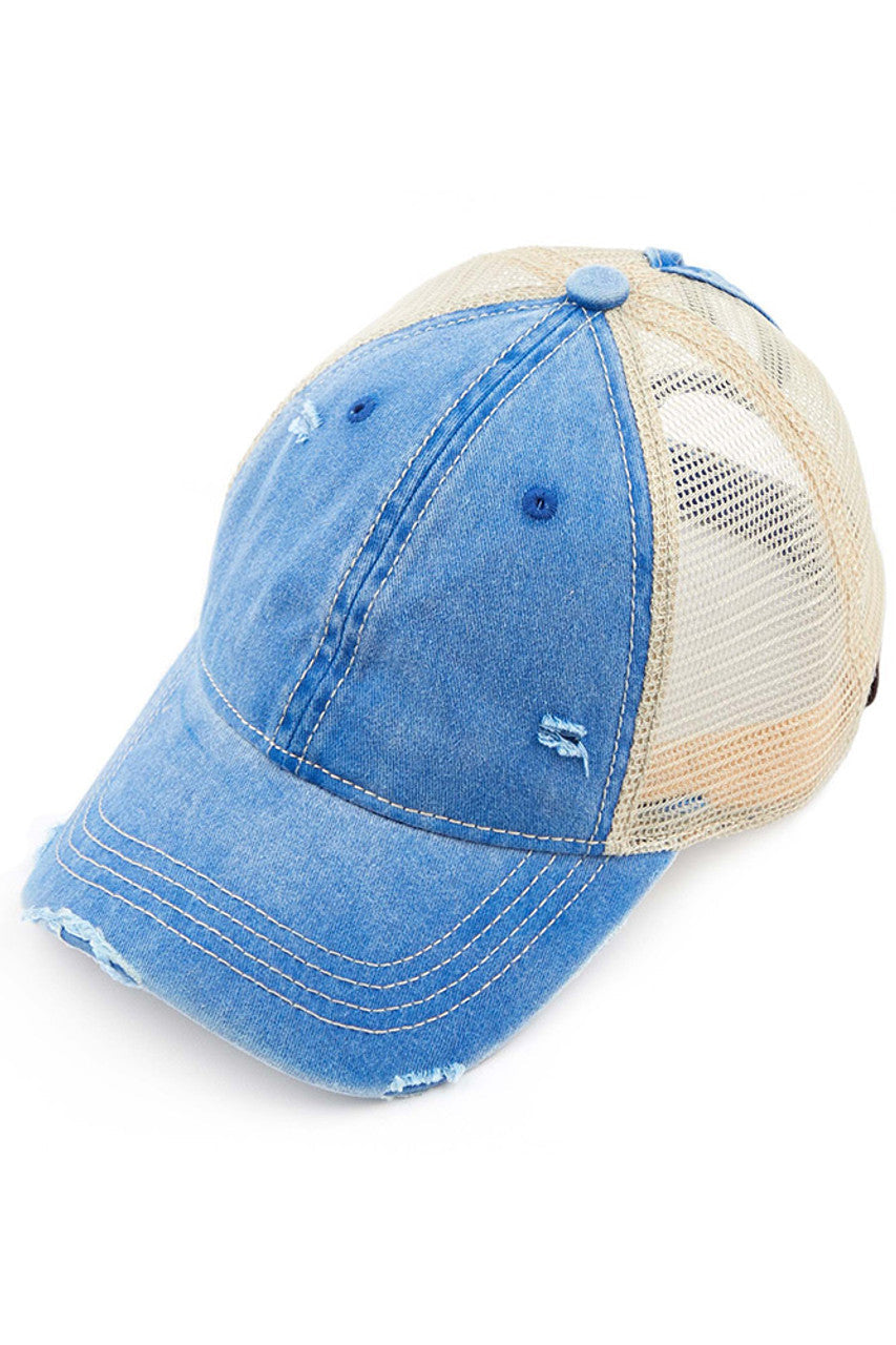 C.C BASEBALL PONYCAP