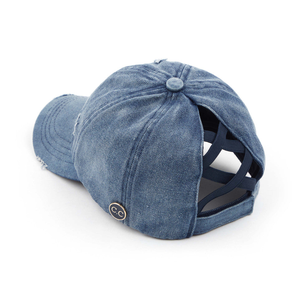 C.C BASEBALL PONYCAP