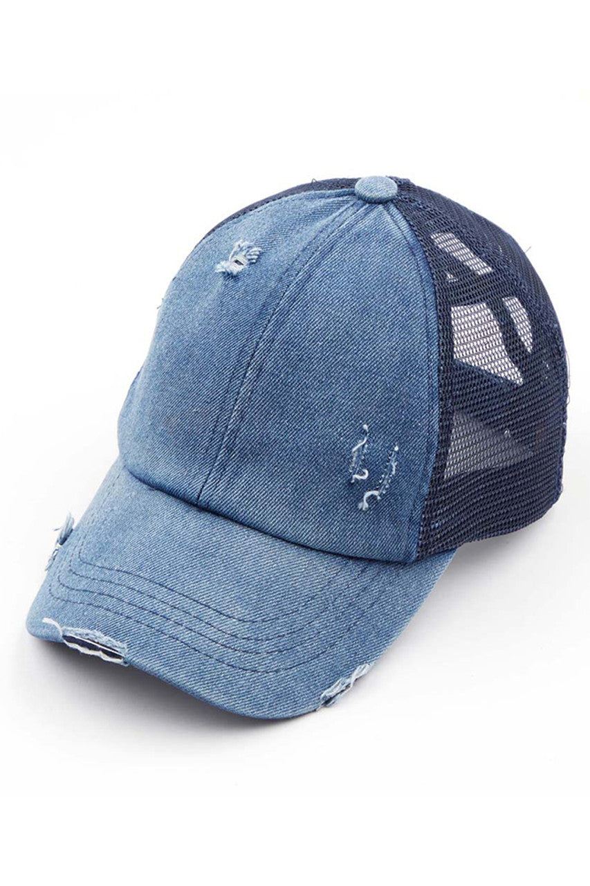 C.C BASEBALL PONYCAP