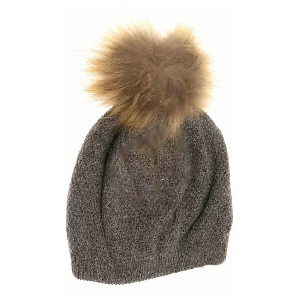 C.C Exclusive - Black Label Special Edition Waffle Knit C.C Beret