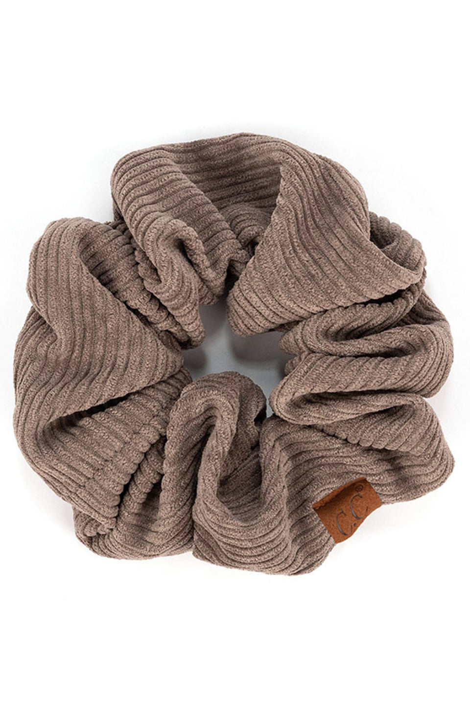 C.C Corduroy Solid Color Soft Scrunchies