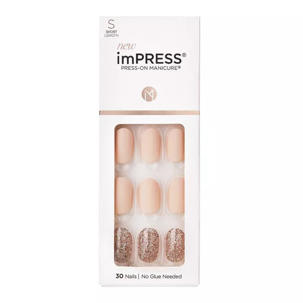 ImPRESS Solid Glitter Press-on Manicure 556
