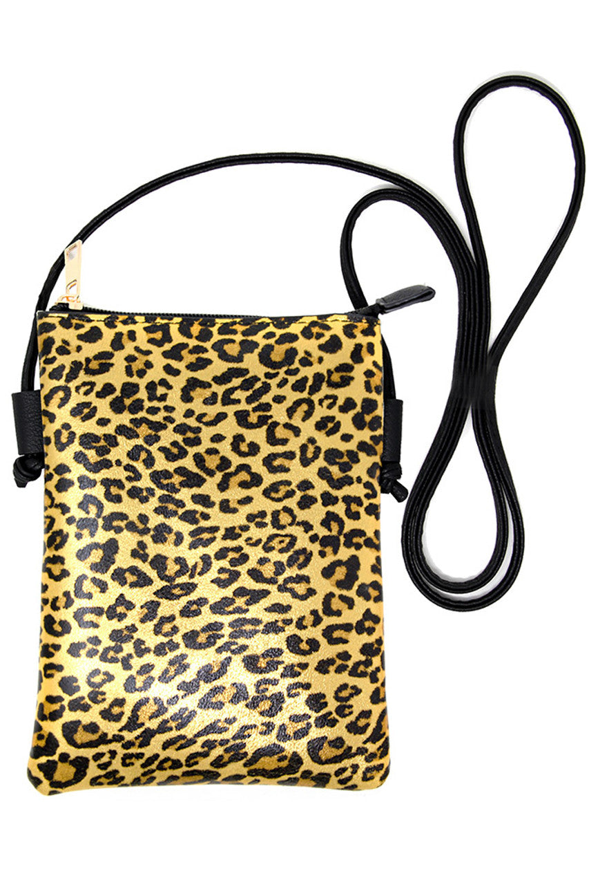 Animal Print Cross Body Bag