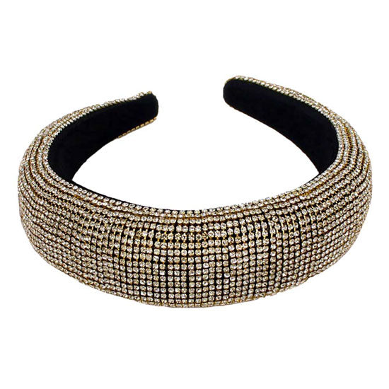 Shiny Rhinestone Pave Headband