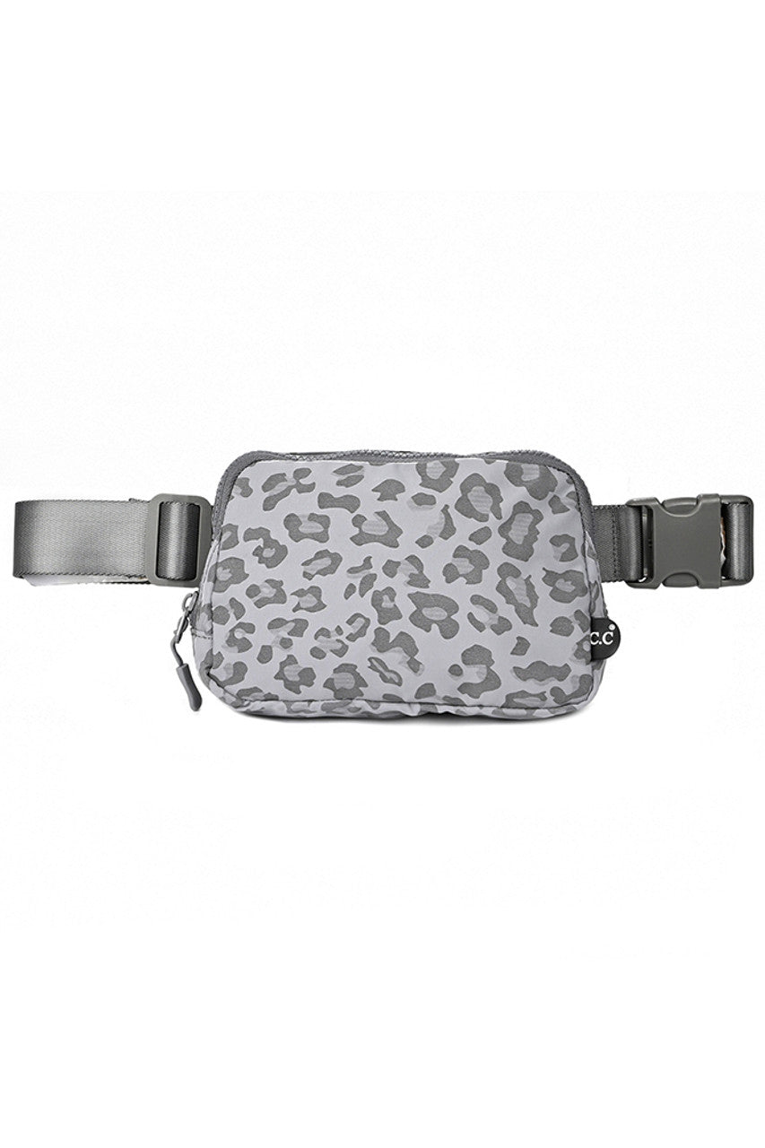 C.C Leopard Pattern Fanny Pack