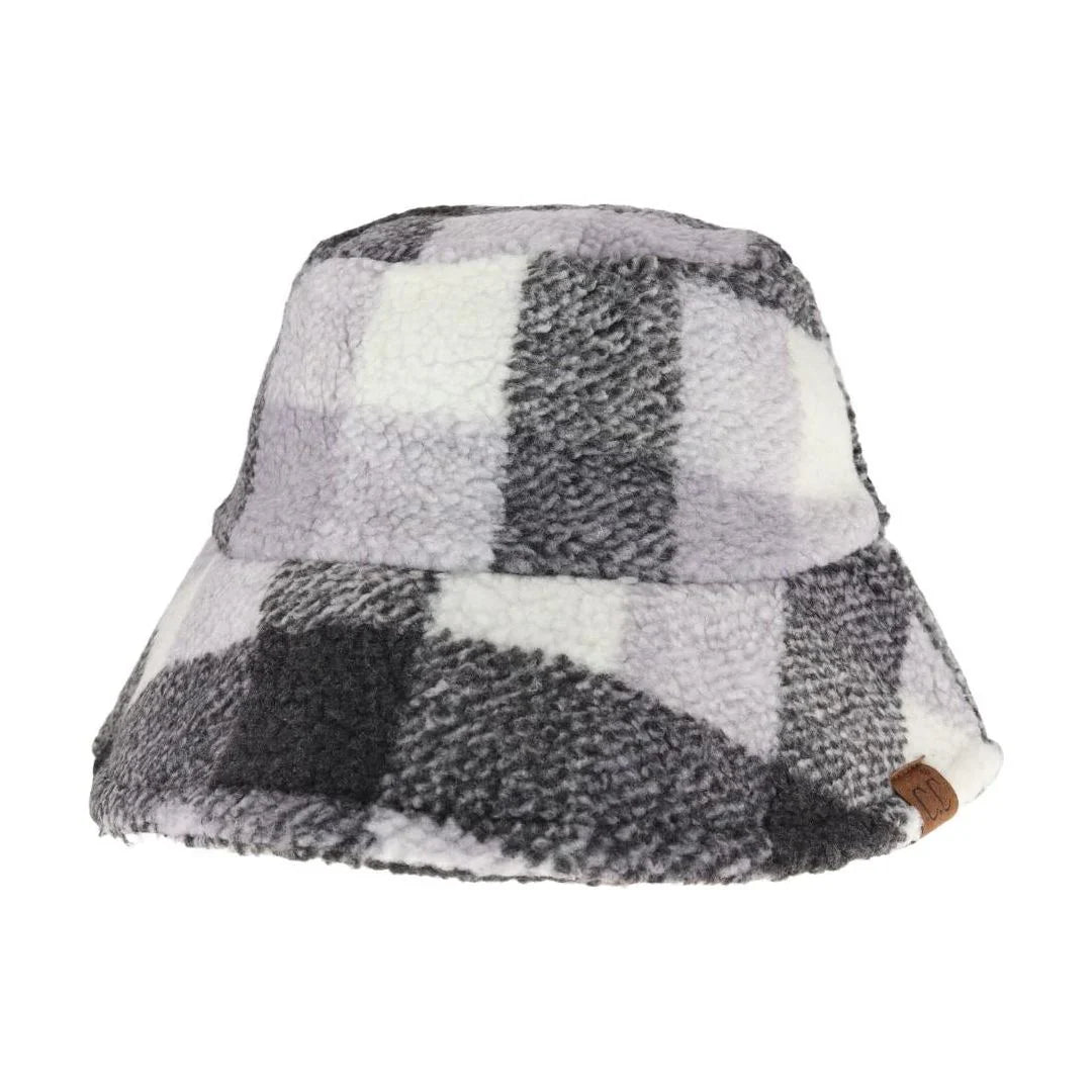 Buffalo Check Sherpa C.C Bucket Hat