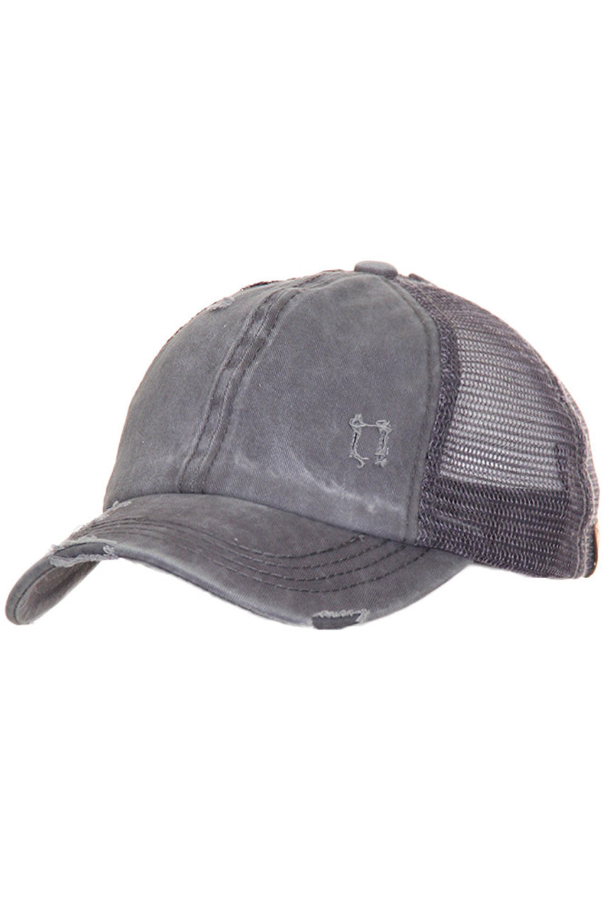 C.C Baseball Pony Cap