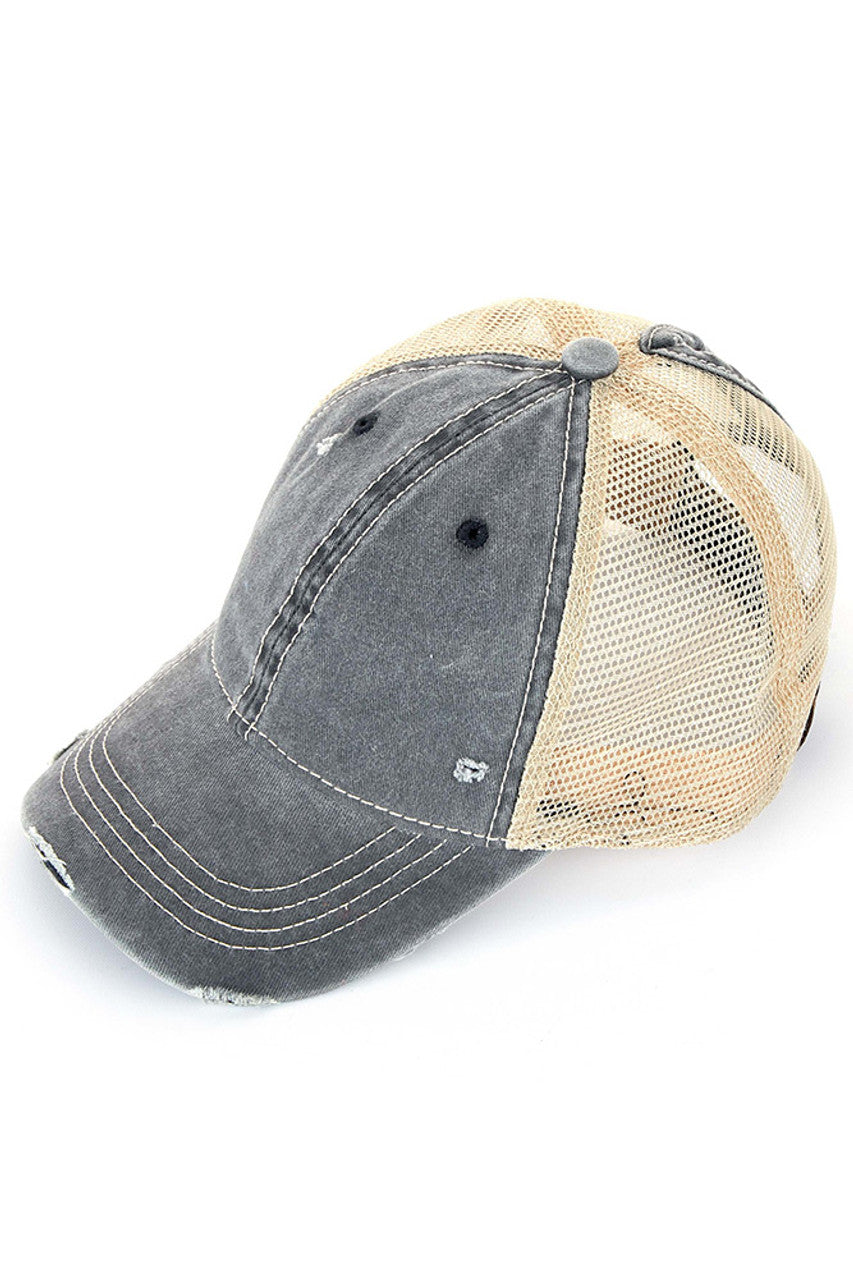 C.C BASEBALL PONYCAP