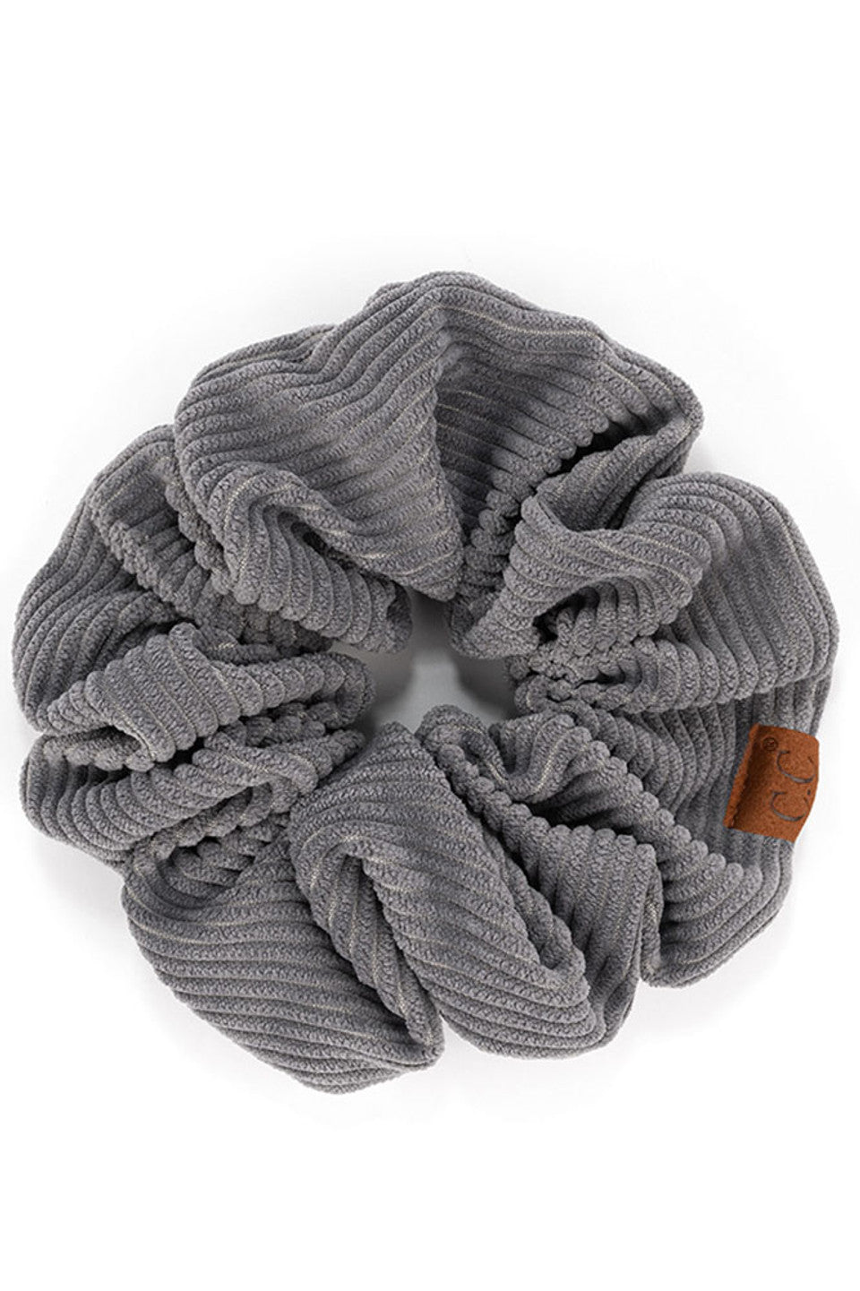C.C Corduroy Solid Color Soft Scrunchies