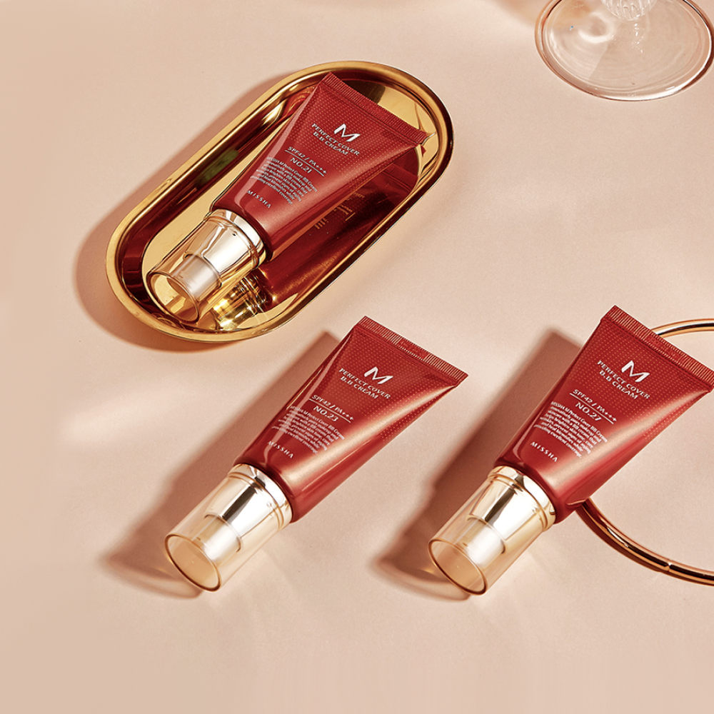 [Damage Box] Missha M Perfect Cover BB Cream #27 Honey Beige