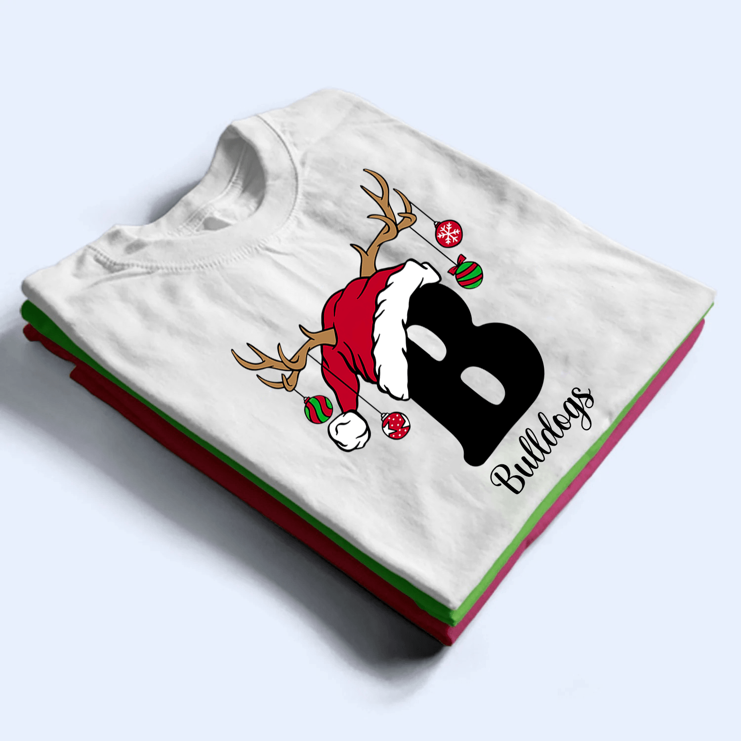Alphabet Christmas - Personalized Custom T Shirt - Birthday, Loving, Funny Gift for Teacher, Kindergarten, Preschool, Pre K, Paraprofessional