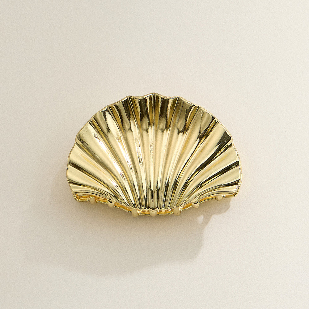 Metal Sea Shell Hair Claw Clips