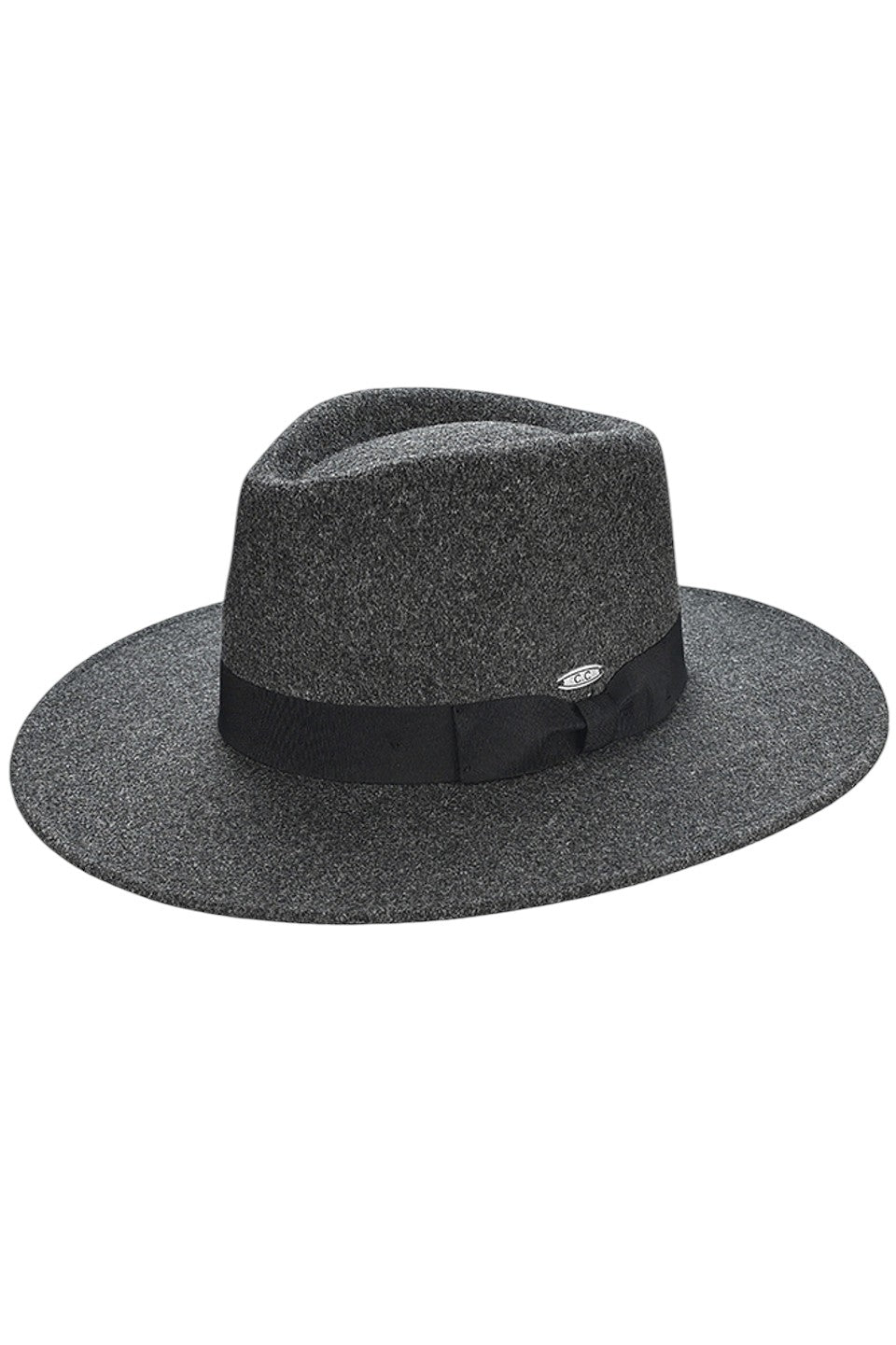 C.C Grosgrain Bow Vegan Felt Panama Hat