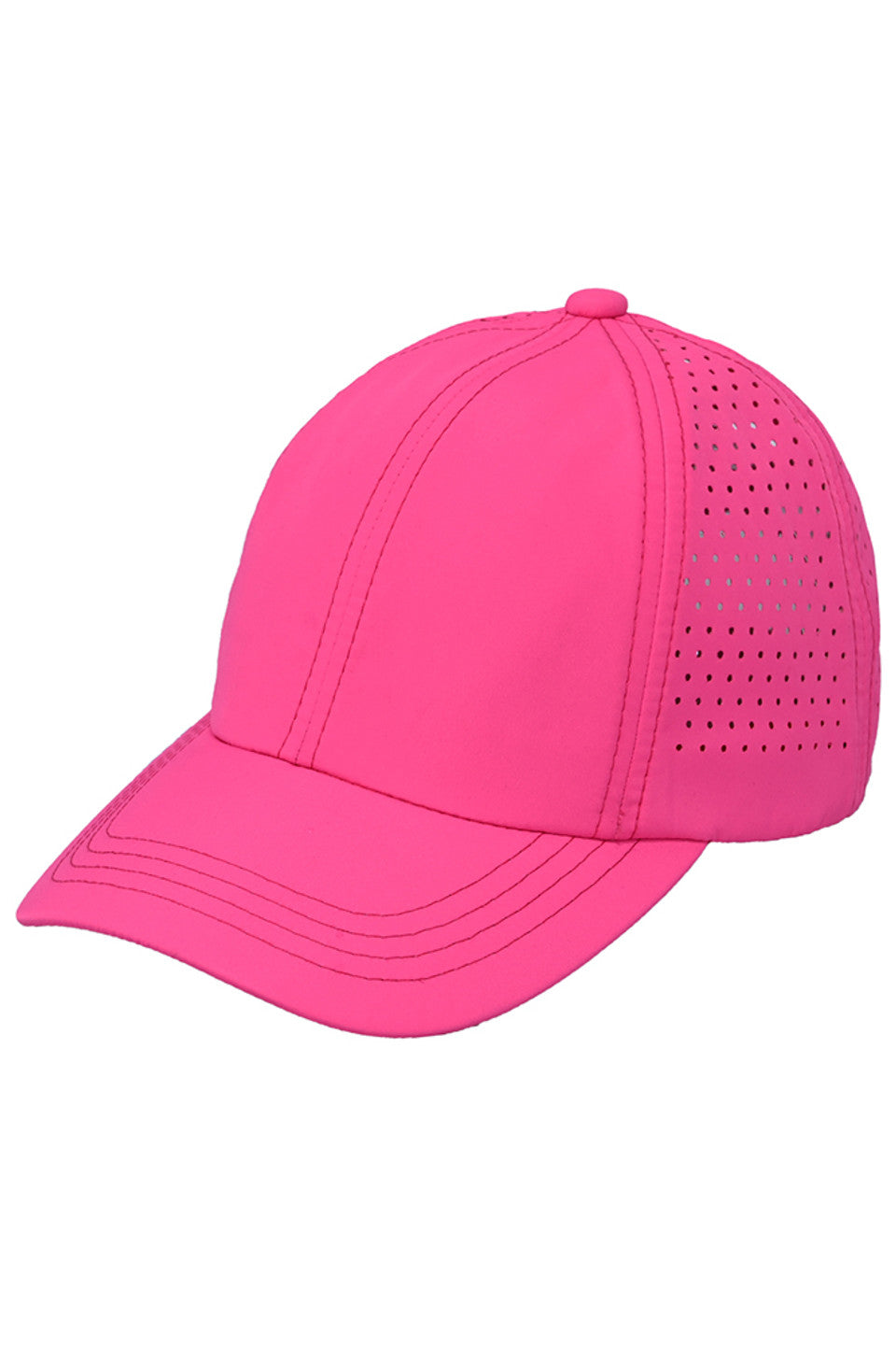 C.C Laser Cut Criss Cross Baseball Cap