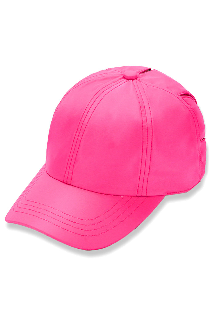 C.C Sunshine Multi Opening Baseball Pony Cap