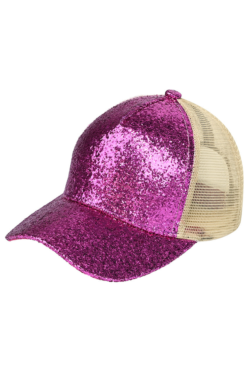 C.C Glitter Trucker Cap