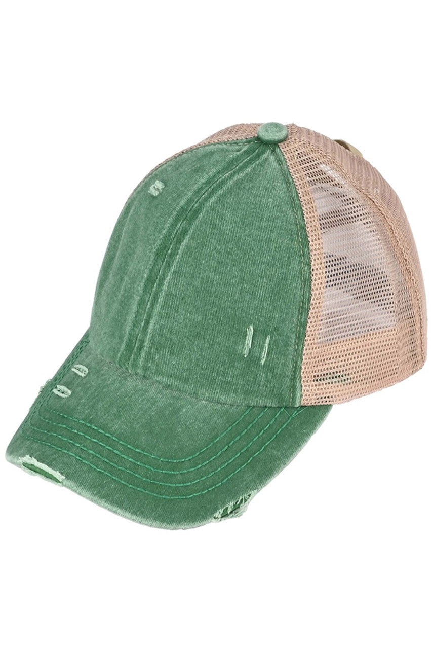 C.C BASEBALL PONYCAP