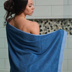 Bamboo 3 Piece Towel Set - Indigo